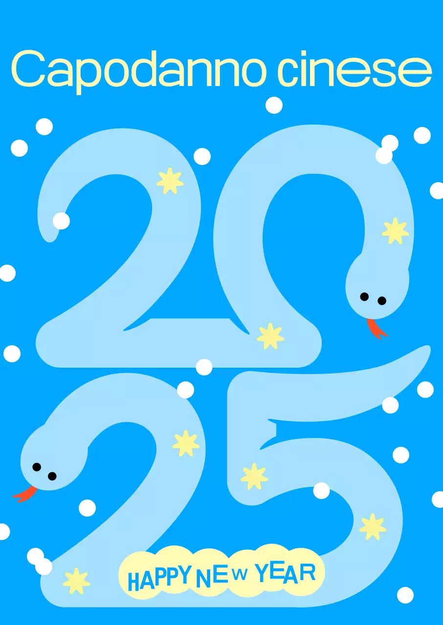 Festeggiate il nuovo anno di tendenza blu