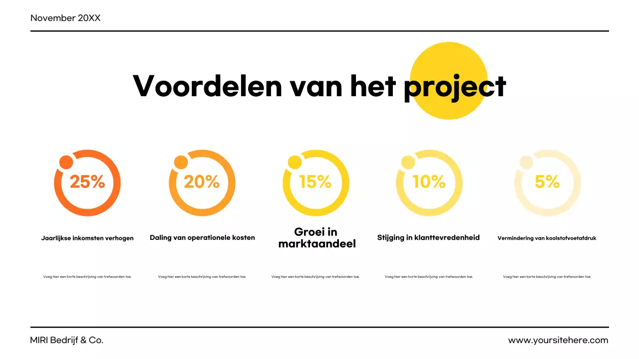 geel modern projectdocument