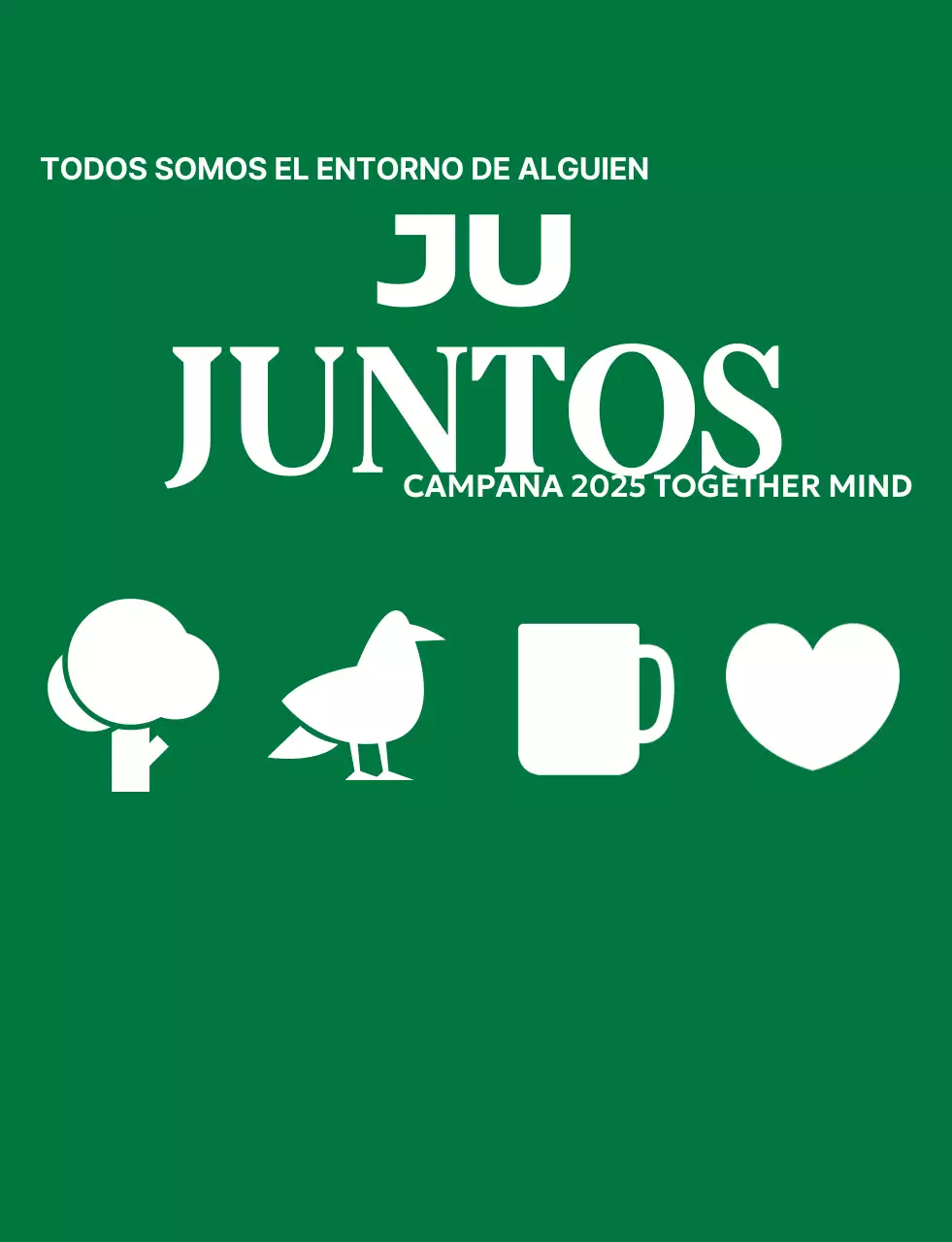 Campañas medioambientales sencillas con iconos