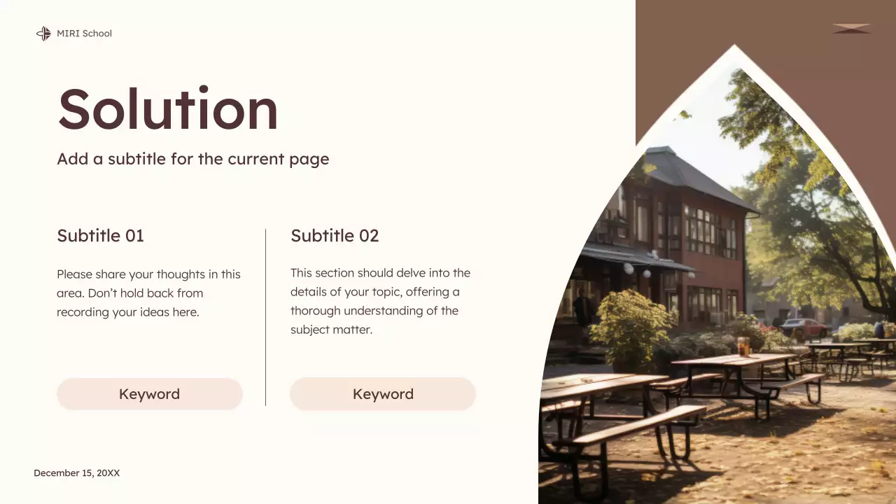 Beige Minimal Education Presentation