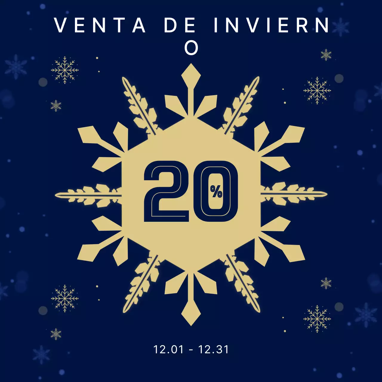 Rebajas sencillas en azul marino