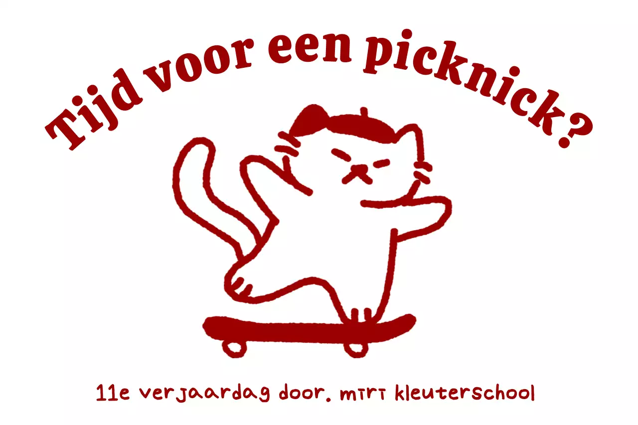 De kleuterschool vieren