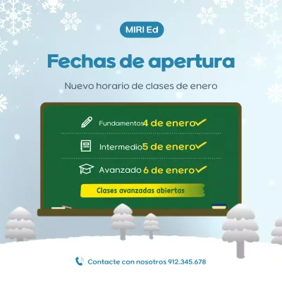 Light Blue Neat Contratación de becarios