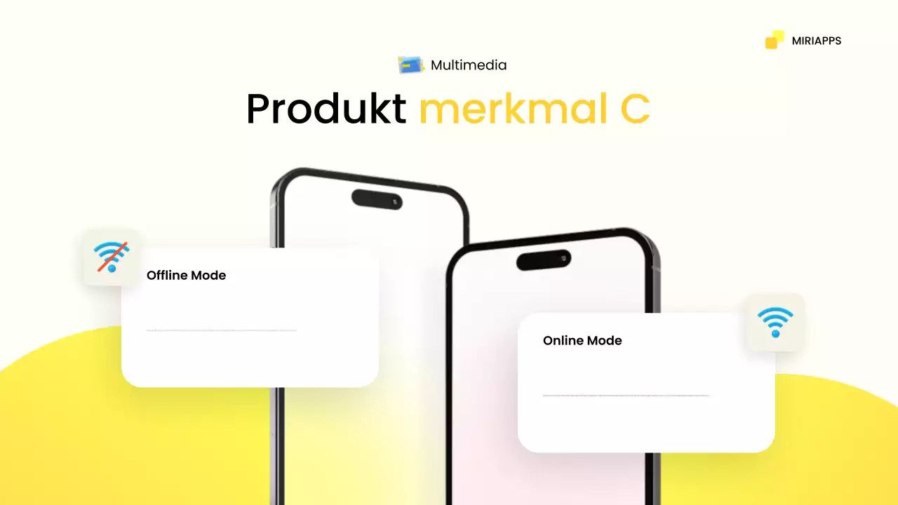 yellow modern mobile promotion