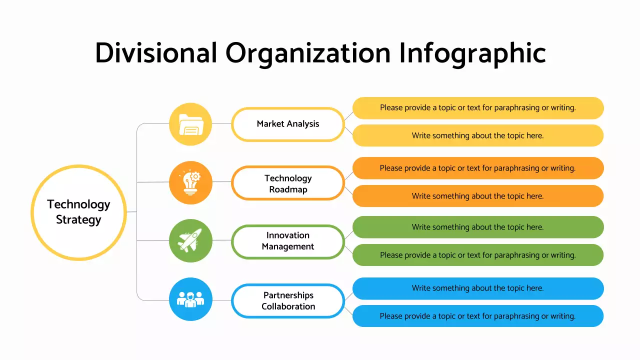 Colorful Modern Organization Infographic