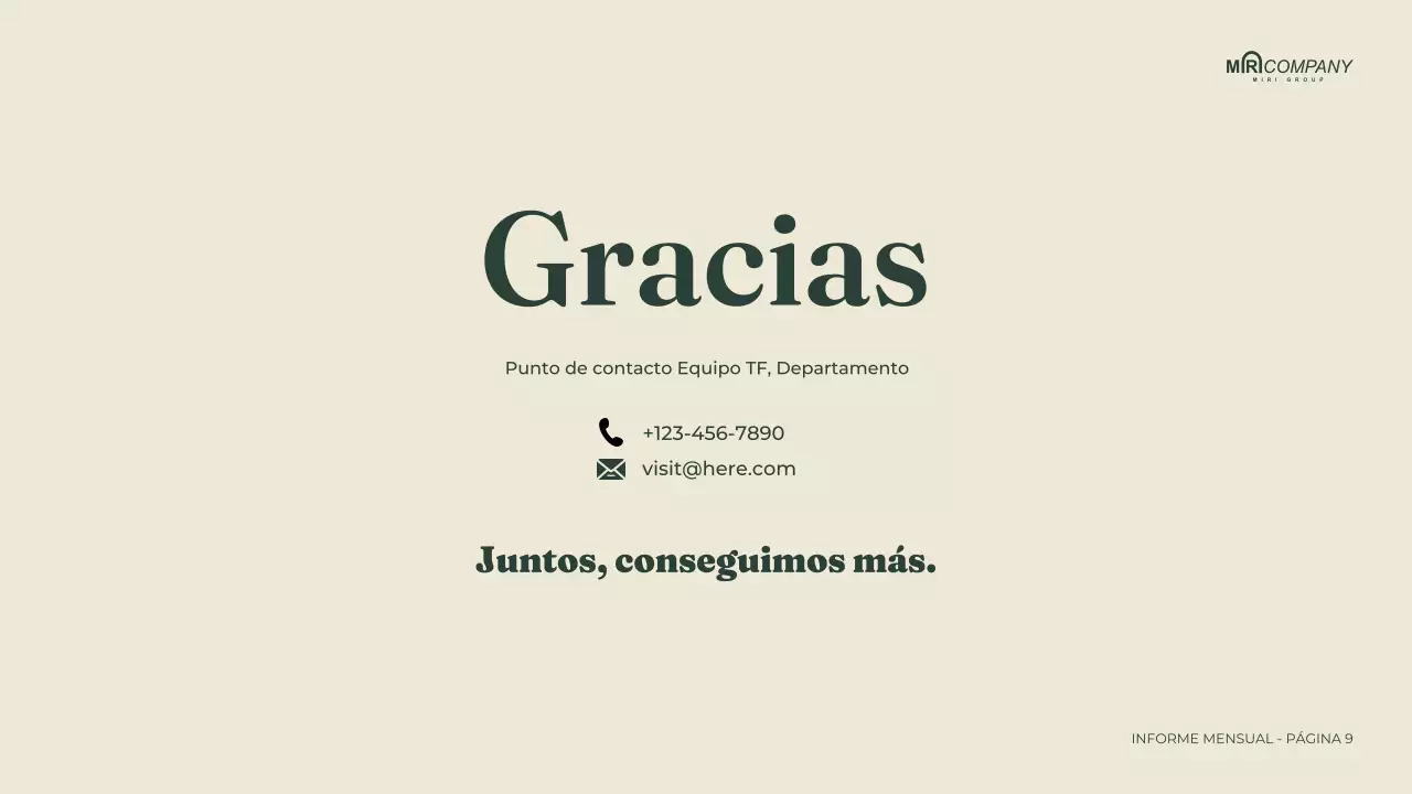 yellow modern business report