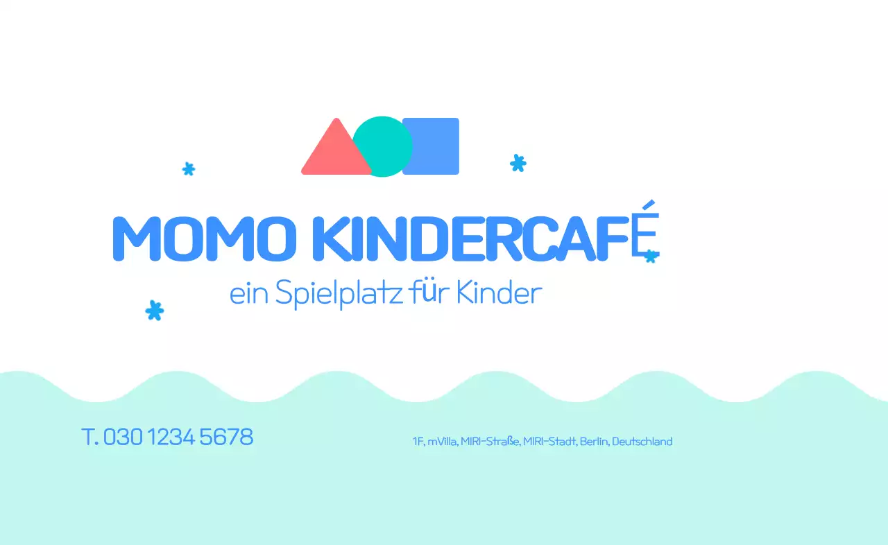 Ein buntes und vielseitiges Kindercafé