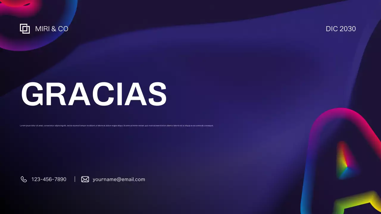 Plan de negocio Purple Modern