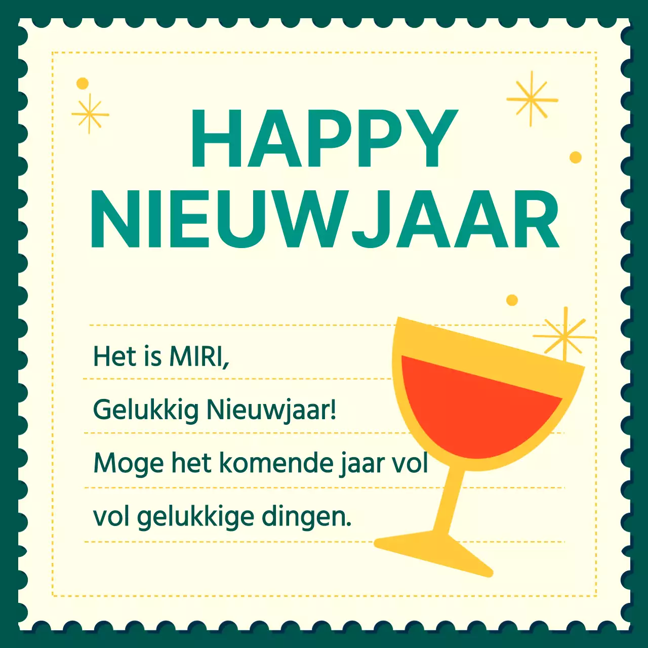 Rode Pop Nieuwjaarsbrief