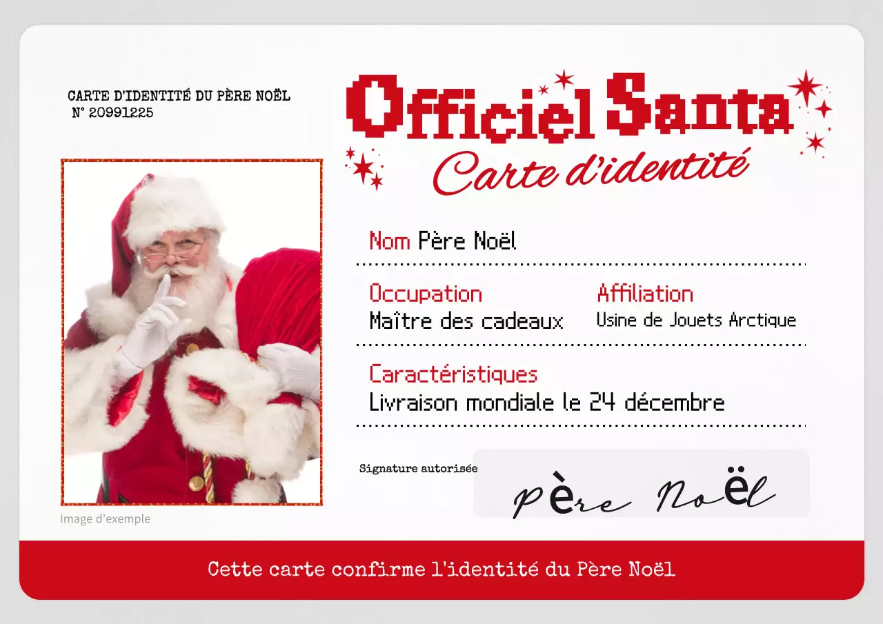 Carte de Noël vintage rouge