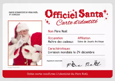 Carte de Noël vintage rouge