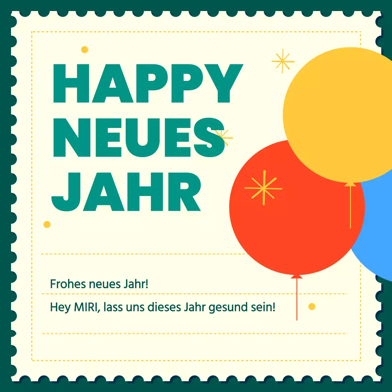 Red Pop Neujahrsbrief