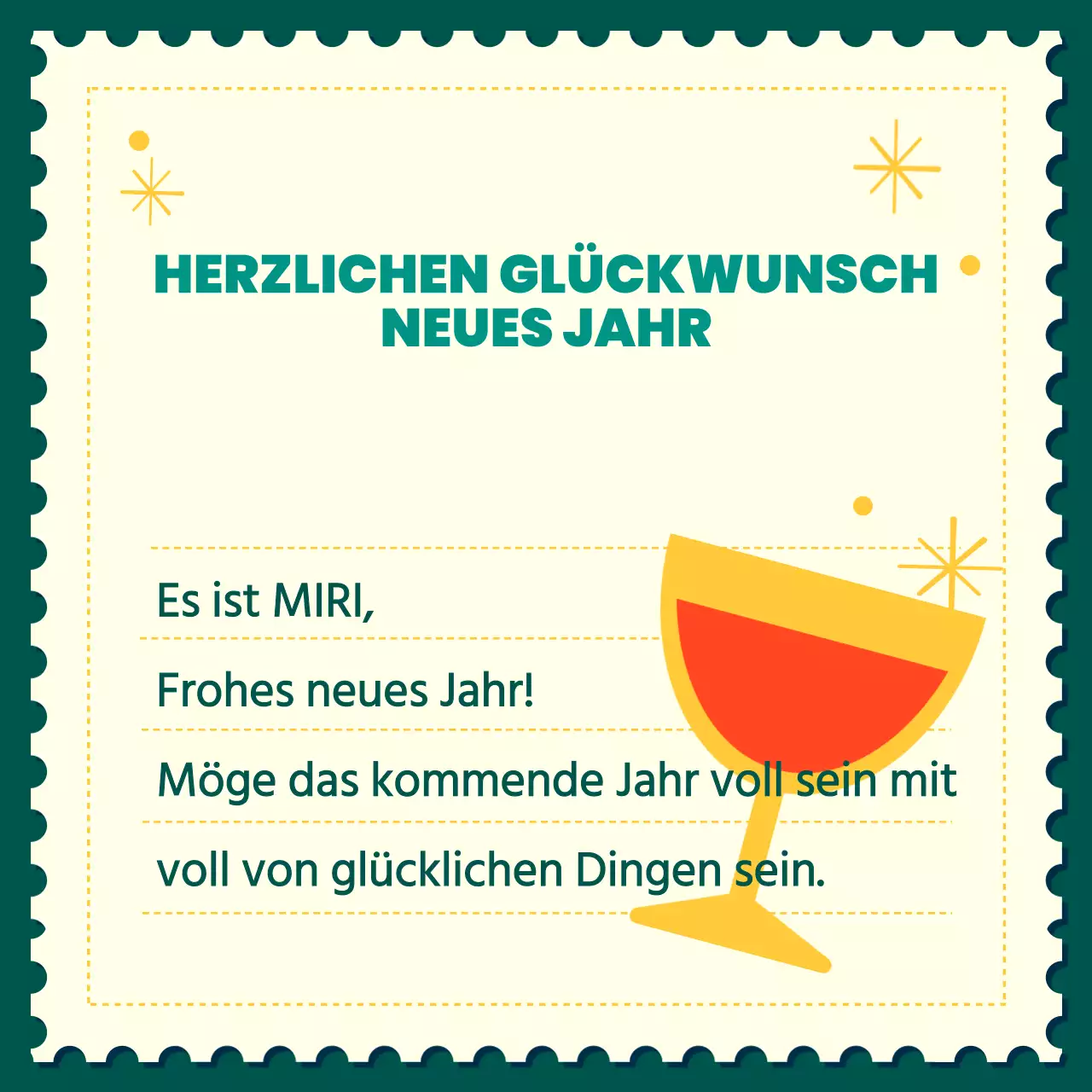 Red Pop Neujahrsbrief