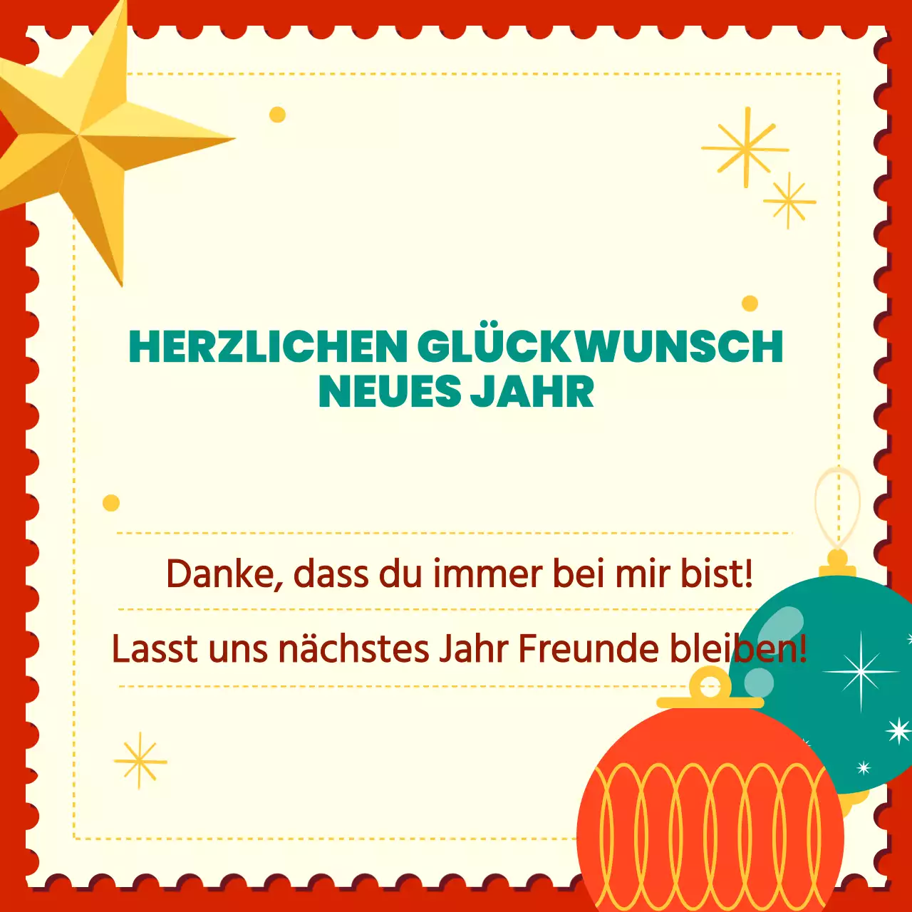 Red Pop Neujahrsbrief