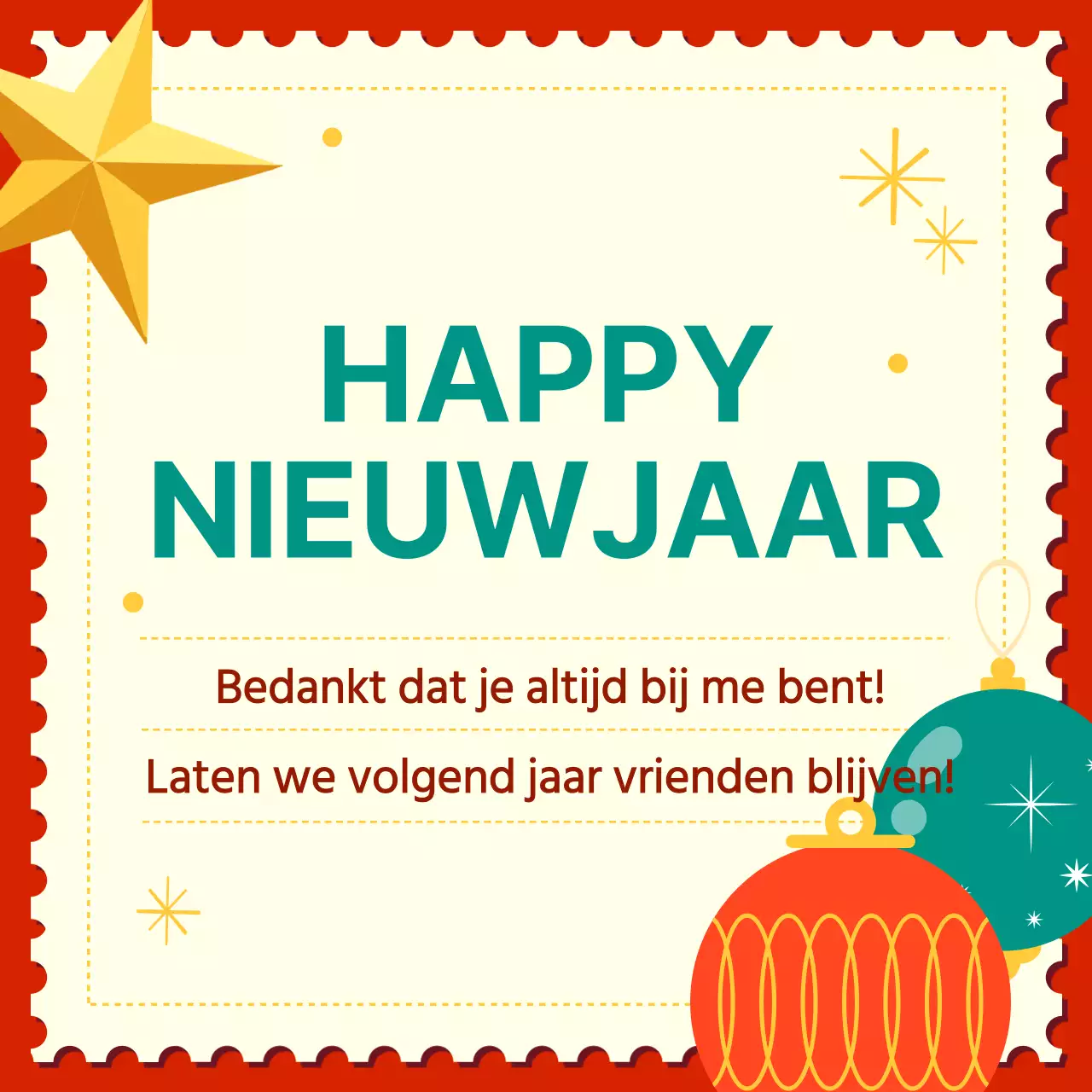 Rode Pop Nieuwjaarsbrief