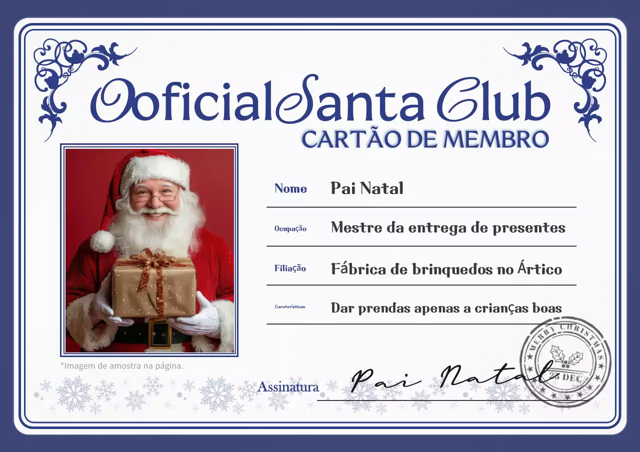 Artigos de Natal vintage azuis
