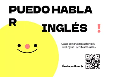 Promover la Educación en Inglés Sencillo Amarillo