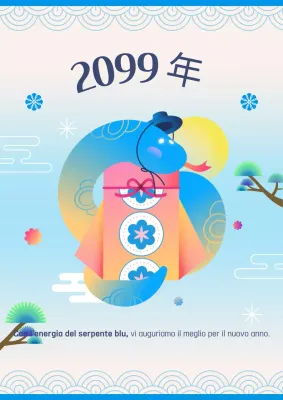 Festeggiate il tradizionale Capodanno in azzurro