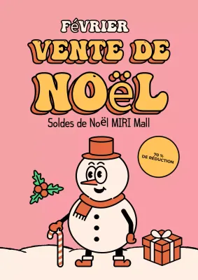 Vente de Noël Pink Vintage