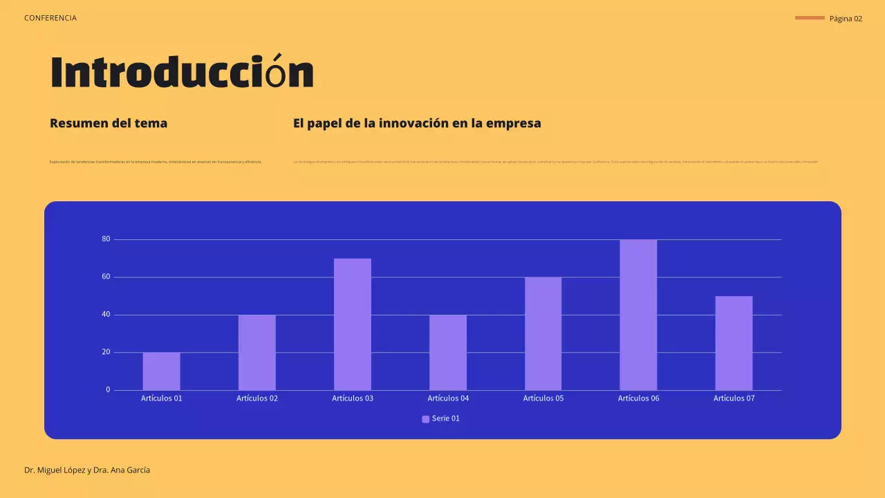 anuncio de la conferencia blue modern