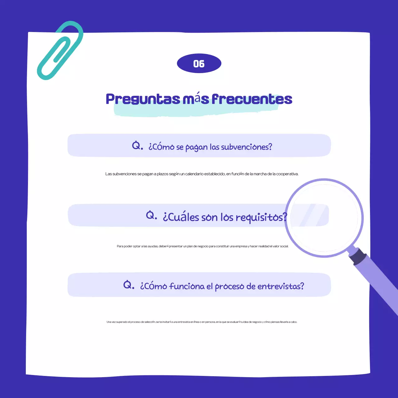 Eventos de la Cooperativa Azul