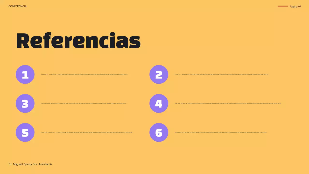 anuncio de la conferencia blue modern