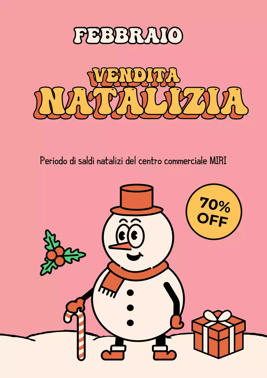 Vendita natalizia Pink Vintage