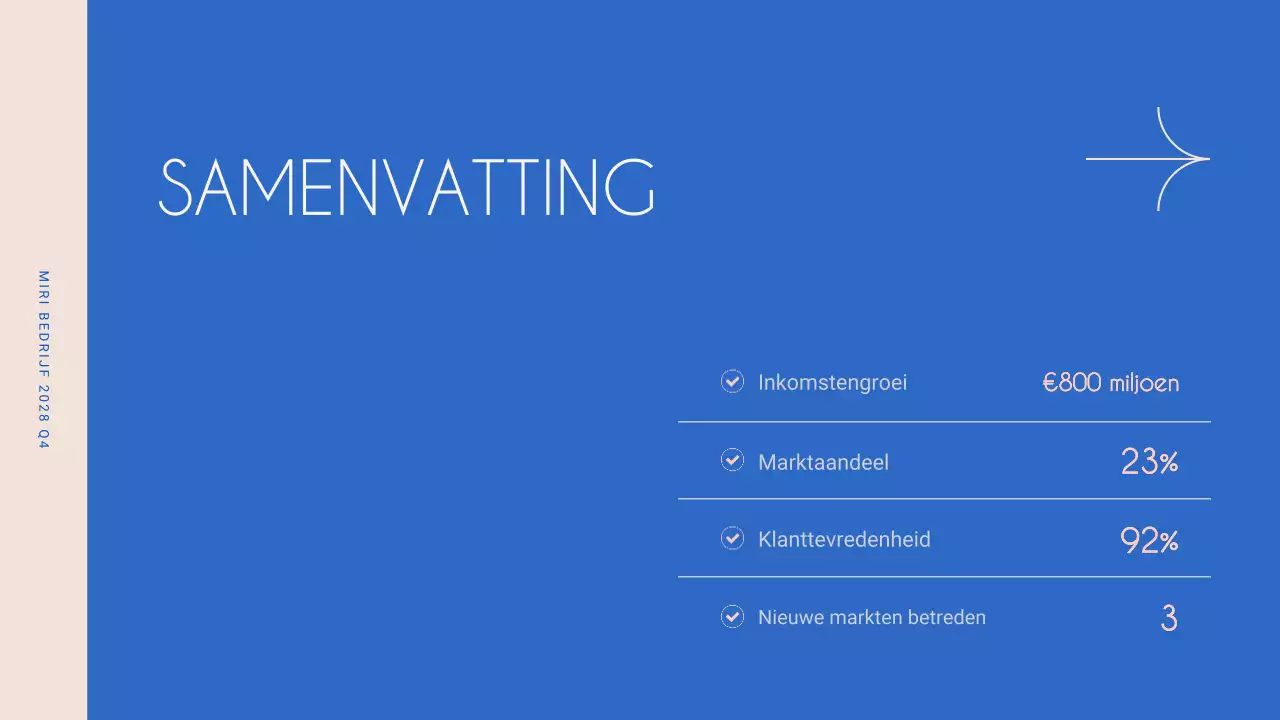 beige modern zakelijk rapport