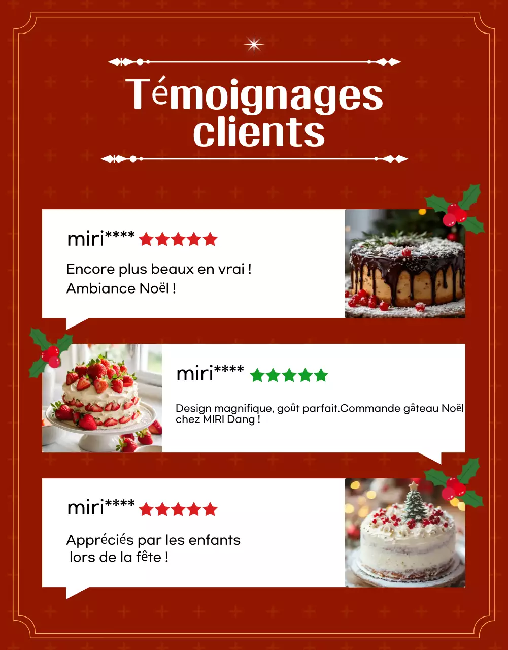 Blue Simple Christmas Ad