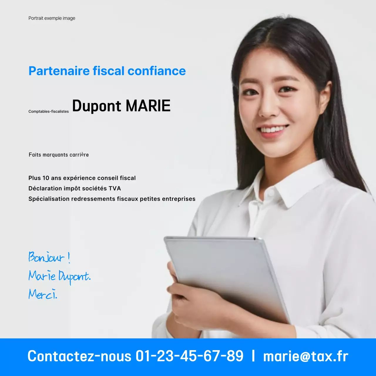 Guide de l'échéancier fiscal simple bleu clair