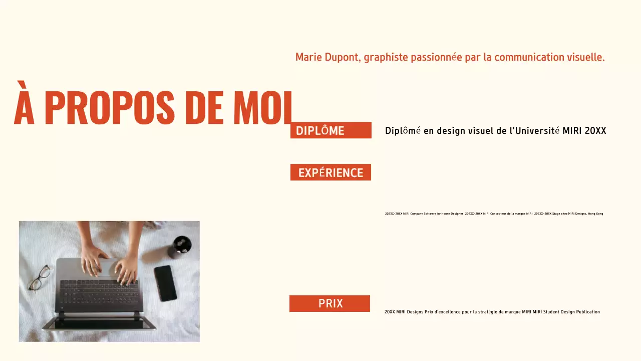 Présentation du portefeuille moderne Orange