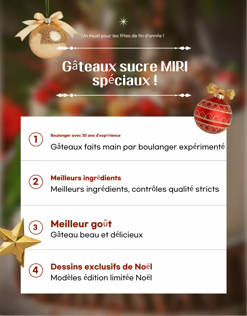 Blue Simple Christmas Ad