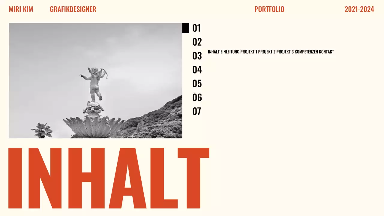 Einführung in das Orange Modern Portfolio