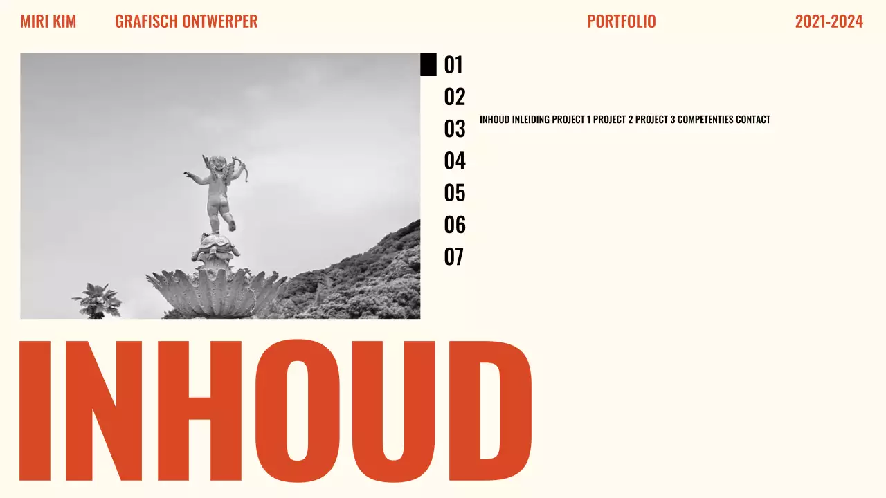 Maak kennis met de Orange Modern Portfolio