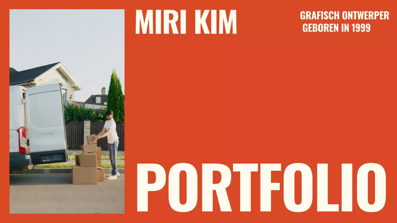 Maak kennis met de Orange Modern Portfolio