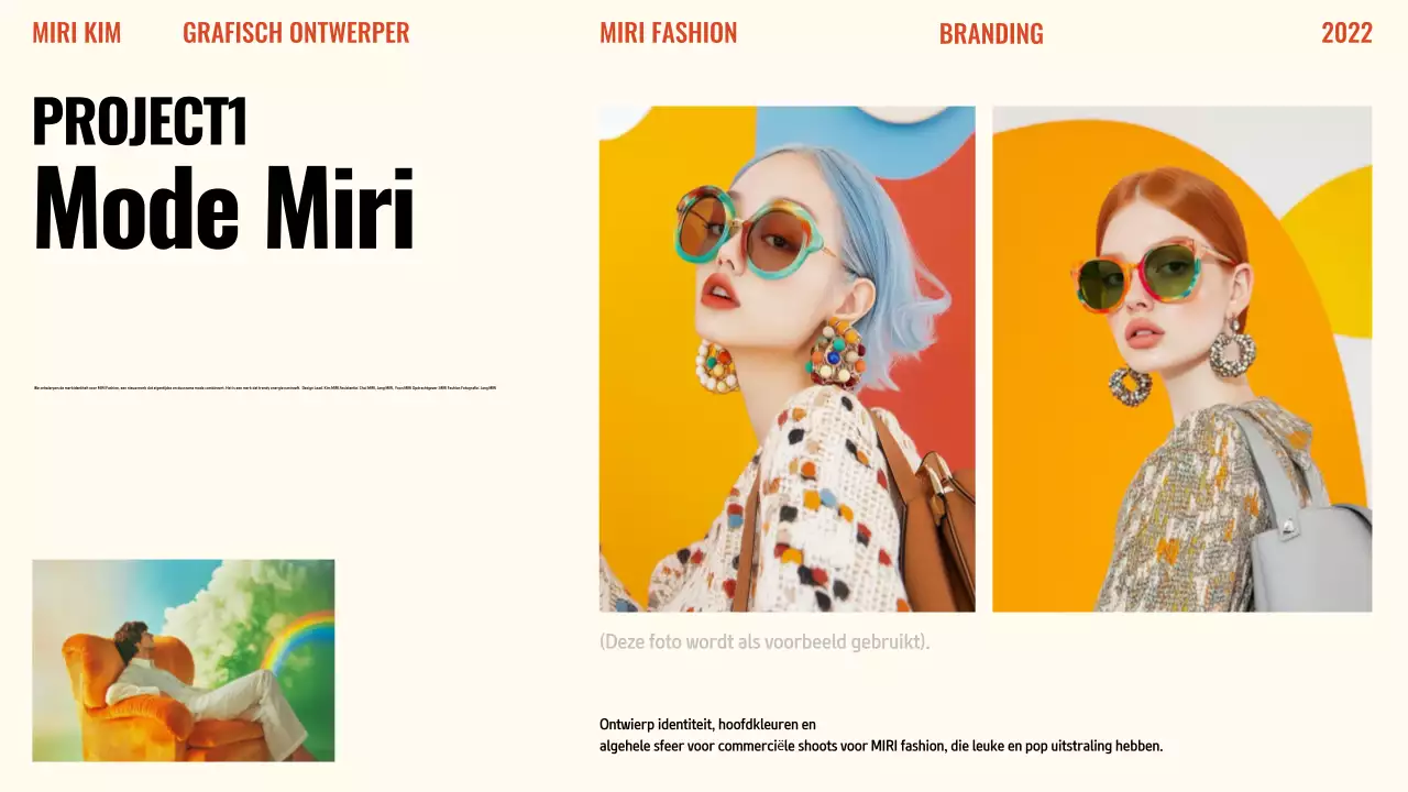 Maak kennis met de Orange Modern Portfolio