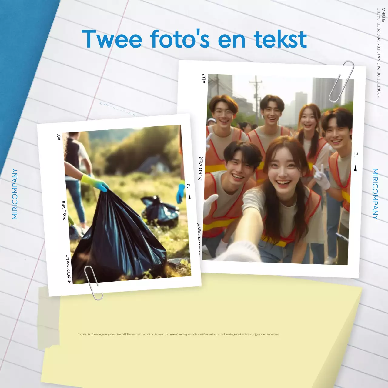 Blue Modern Bedrijfs PR