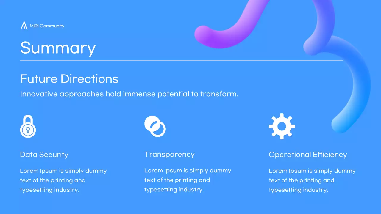 Blue Modern Business Presentation