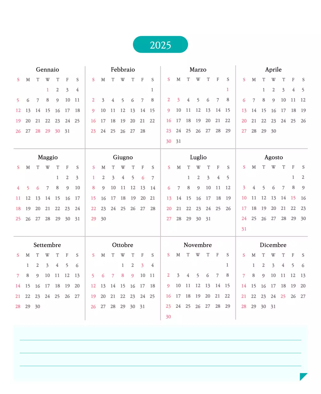 Colori caldiChiese con simpatiche illustrazioni