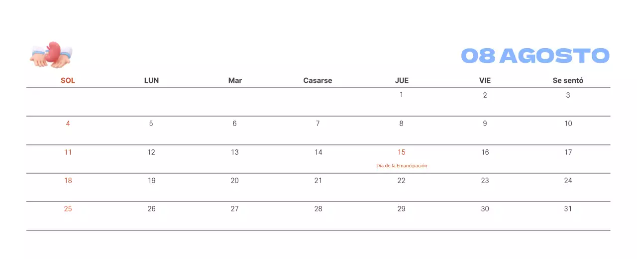 Un hospital festivo con ilustraciones de temática sanitaria y familiar y acentos de color