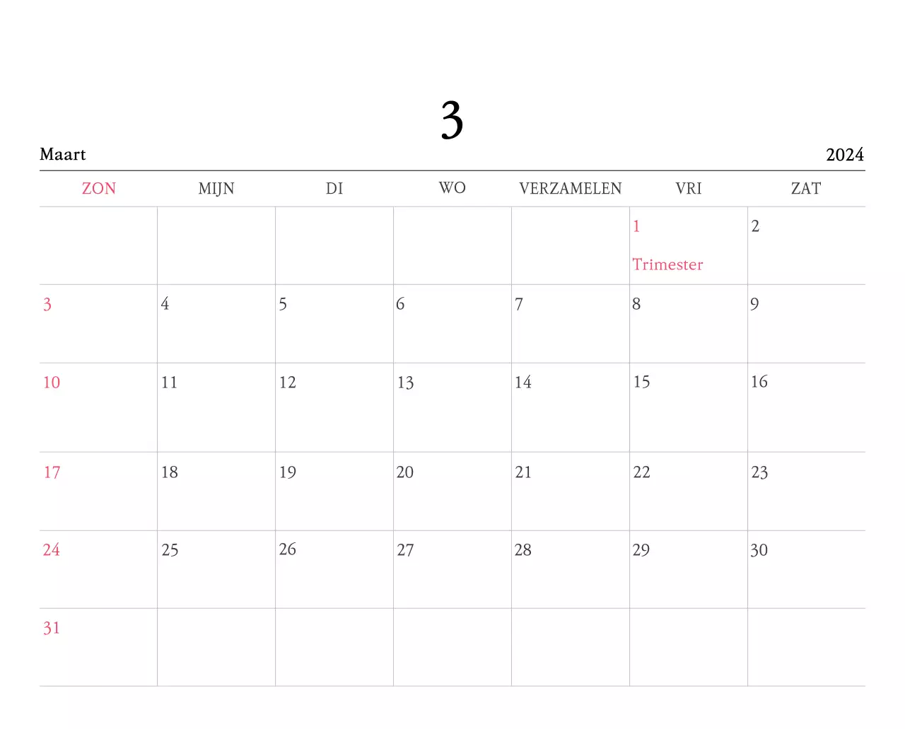 Kerken met schattige illustraties in warme kleuren