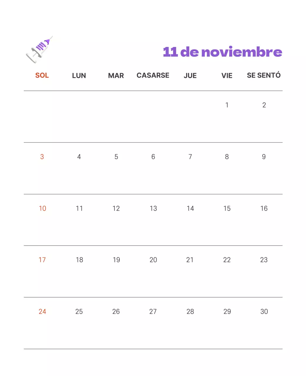 Un hospital festivo con ilustraciones de temática sanitaria y familiar y acentos de color