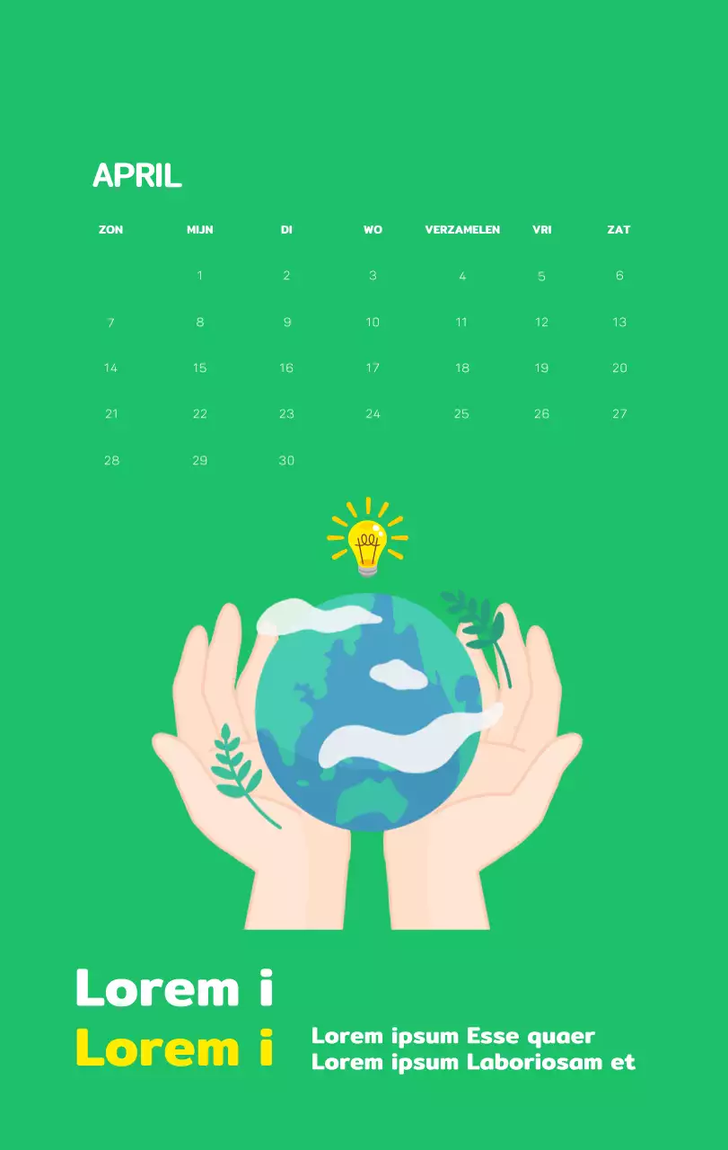 Vier de feestdagen met kleurrijke illustraties van mensen en de planeet.