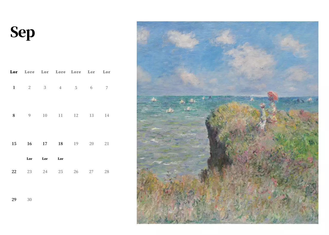 Un chef-d'œuvre simple et classique en noir et gris