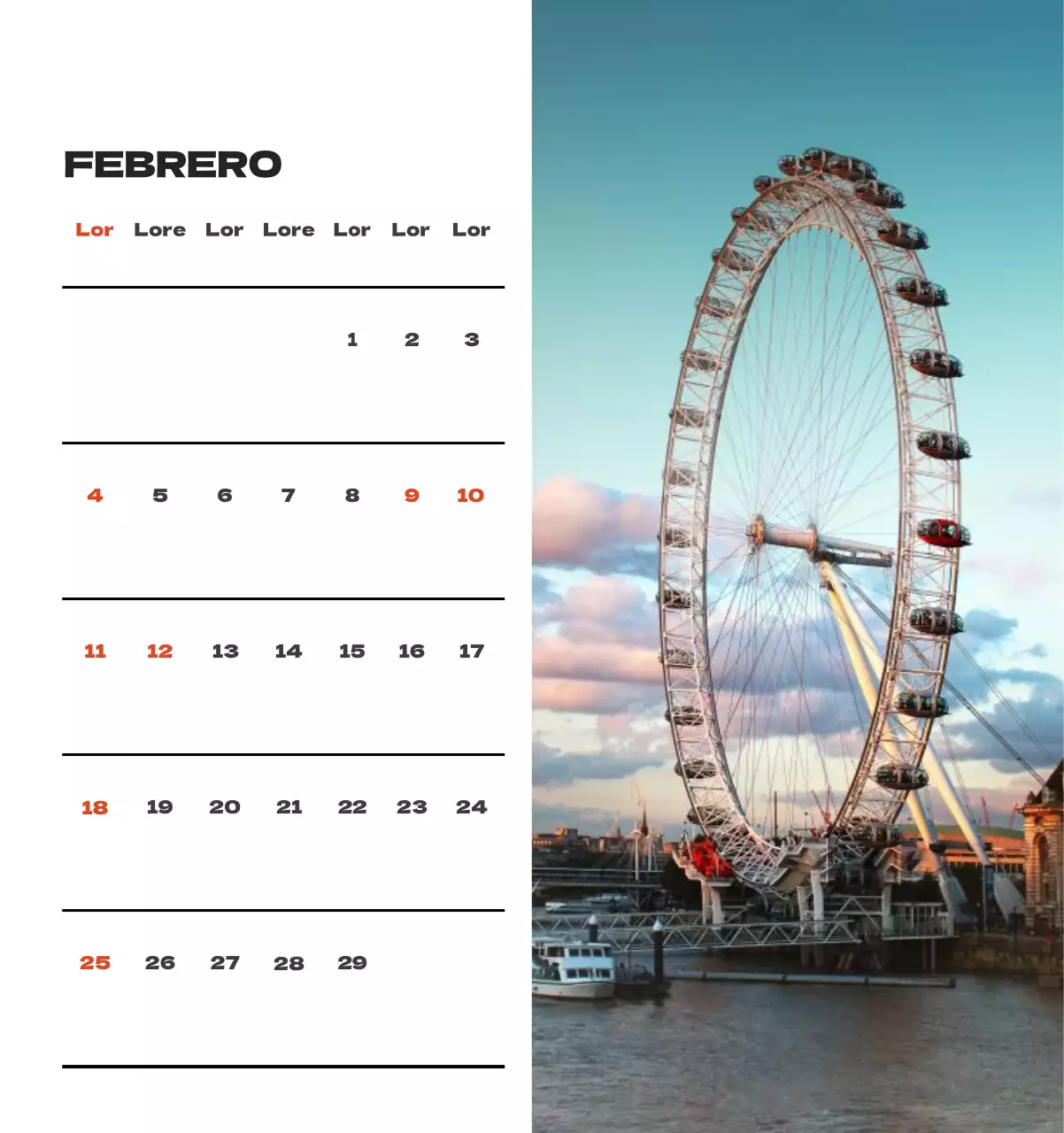 Una agencia de viajes celebra las fiestas con fotografías de viajes de temporada y un diseño de texto limpio y en negrita.