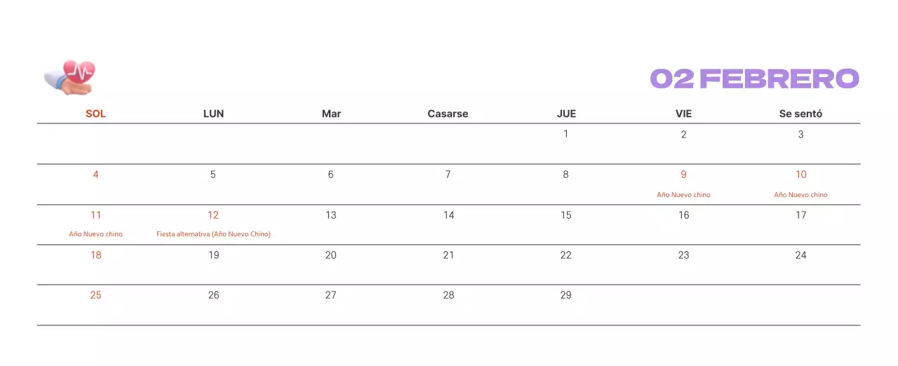 Un hospital festivo con ilustraciones de temática sanitaria y familiar y acentos de color