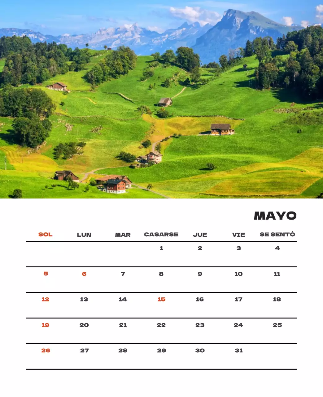 Una agencia de viajes celebra las fiestas con fotografías de viajes de temporada y un diseño de texto limpio y en negrita.