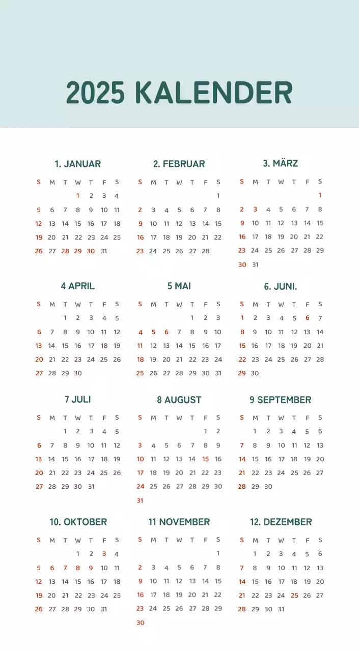 Ein Kalender mit farbenfrohen, emotionalen Illustrationen