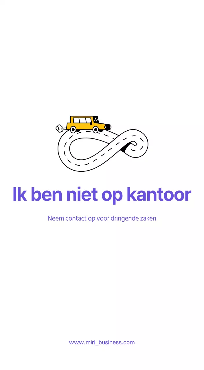 Zuivere lijnillustratie op paarse achtergrond