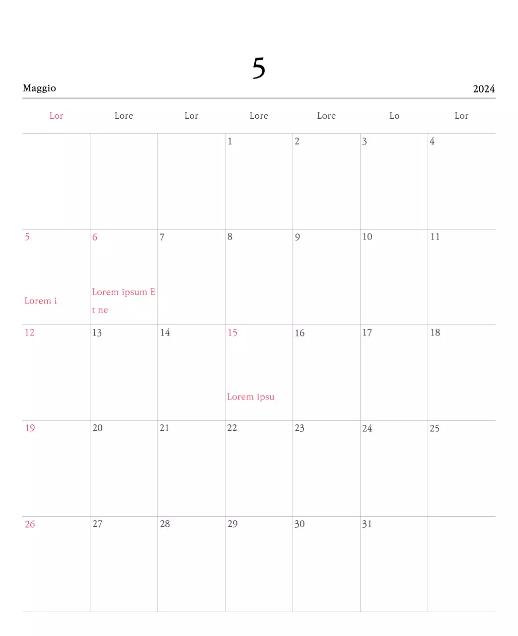 Colori caldiChiese con simpatiche illustrazioni